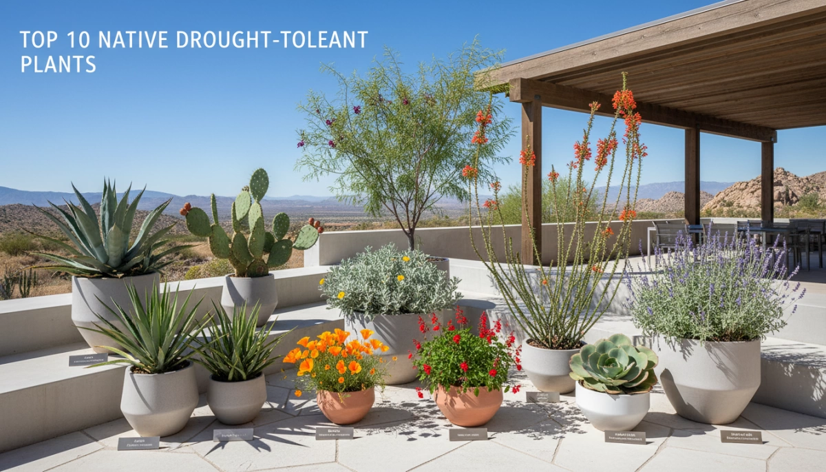 Top 10 Native Drought-Tolerant Plants for Arid Climates Guide